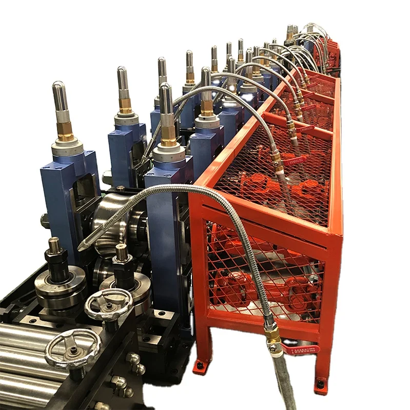 TY32 precise ss tube mill pipe making machine erw stainless steel pipe tube mill line
