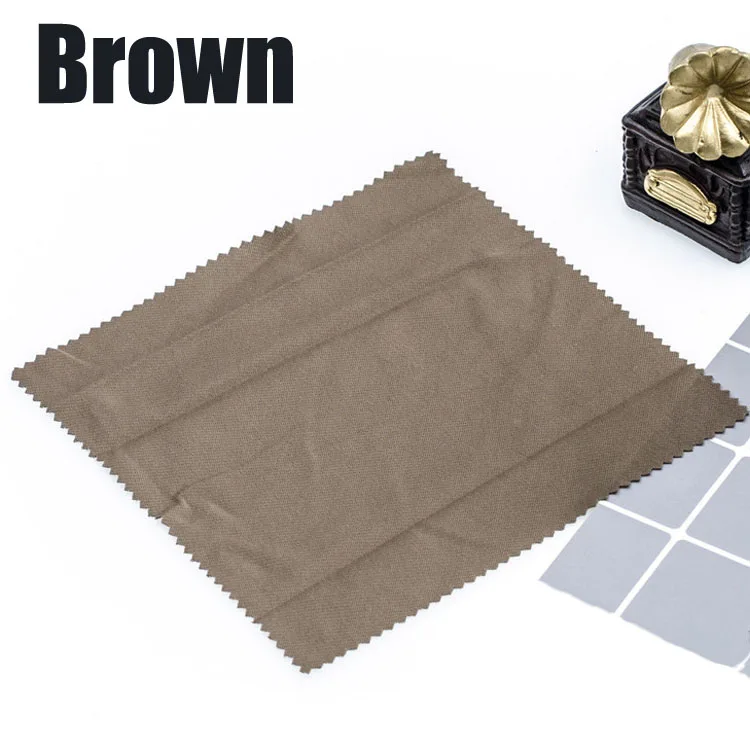 Customized Logo Print Multi Color Custom Size Microfiber Cleaning  Cloths Custom Glasses Cloth For Eye Glasses