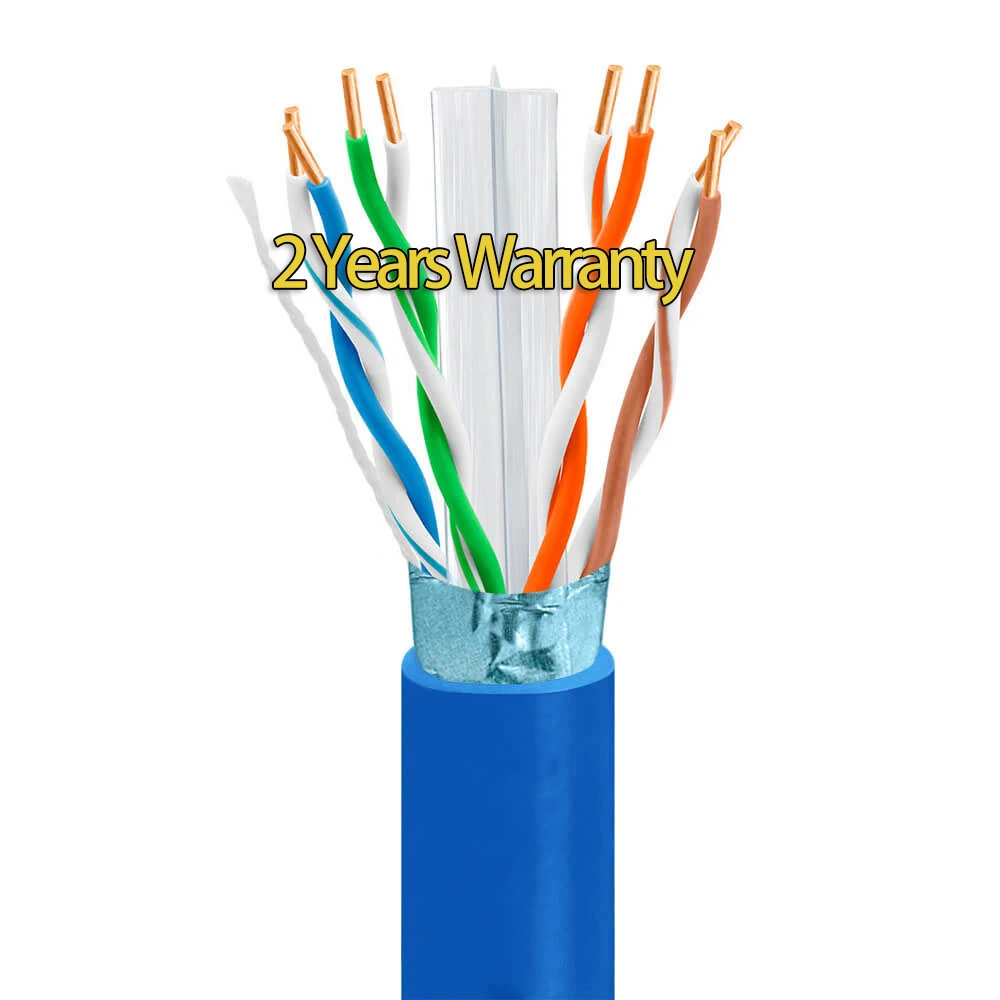 stranded orange yellow grey black color best price fluke test cat6 shielded ftp cat 6 network ethernet external cable supplier