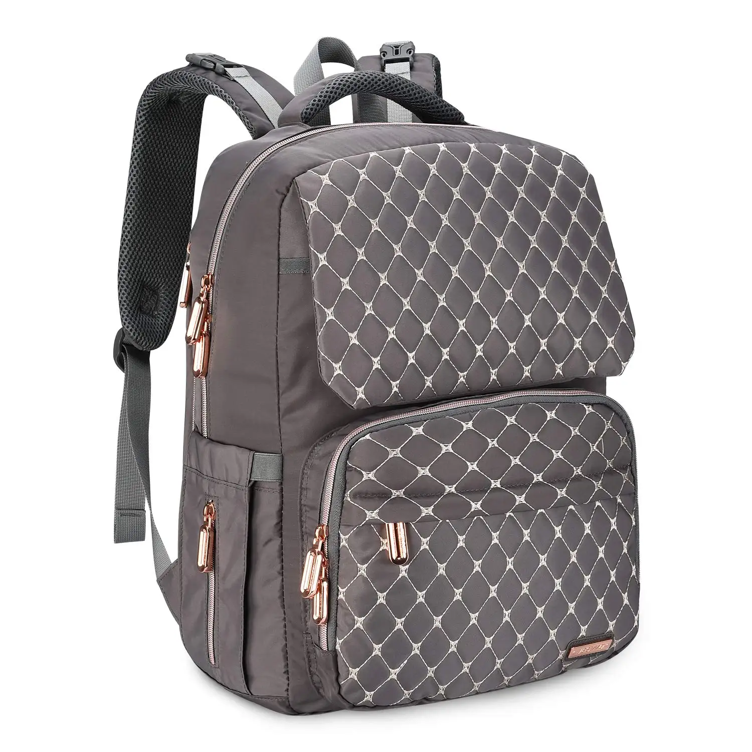 Diaper Backpack Stroller Bag,Portable Travel Mummy Bag Stylish Convertible Travel Backpack with Oxford