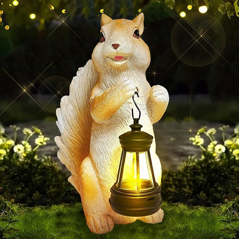 BSCI Factory Dinosaur Garden Dragon Statue Outdoor Decor Dinosaur Figurine with Solar Light