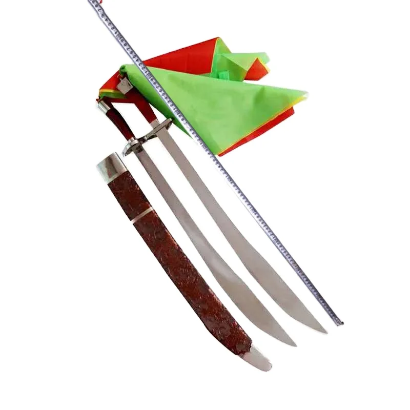 Wushu Kung Fu Tai Chi Double Broadswords Swords Shuang Dao Swan Chinese Taolu