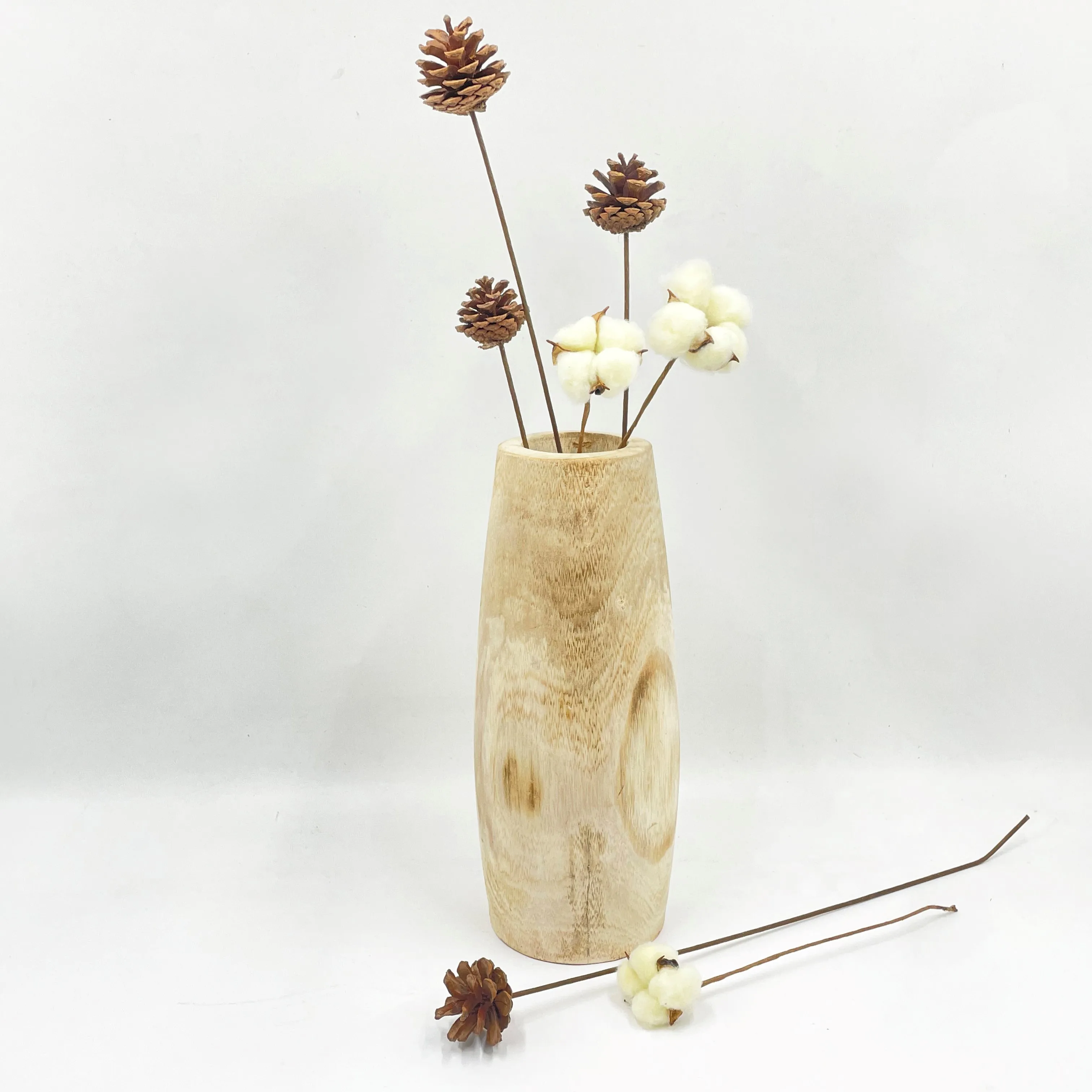Ваза из натурального дерева