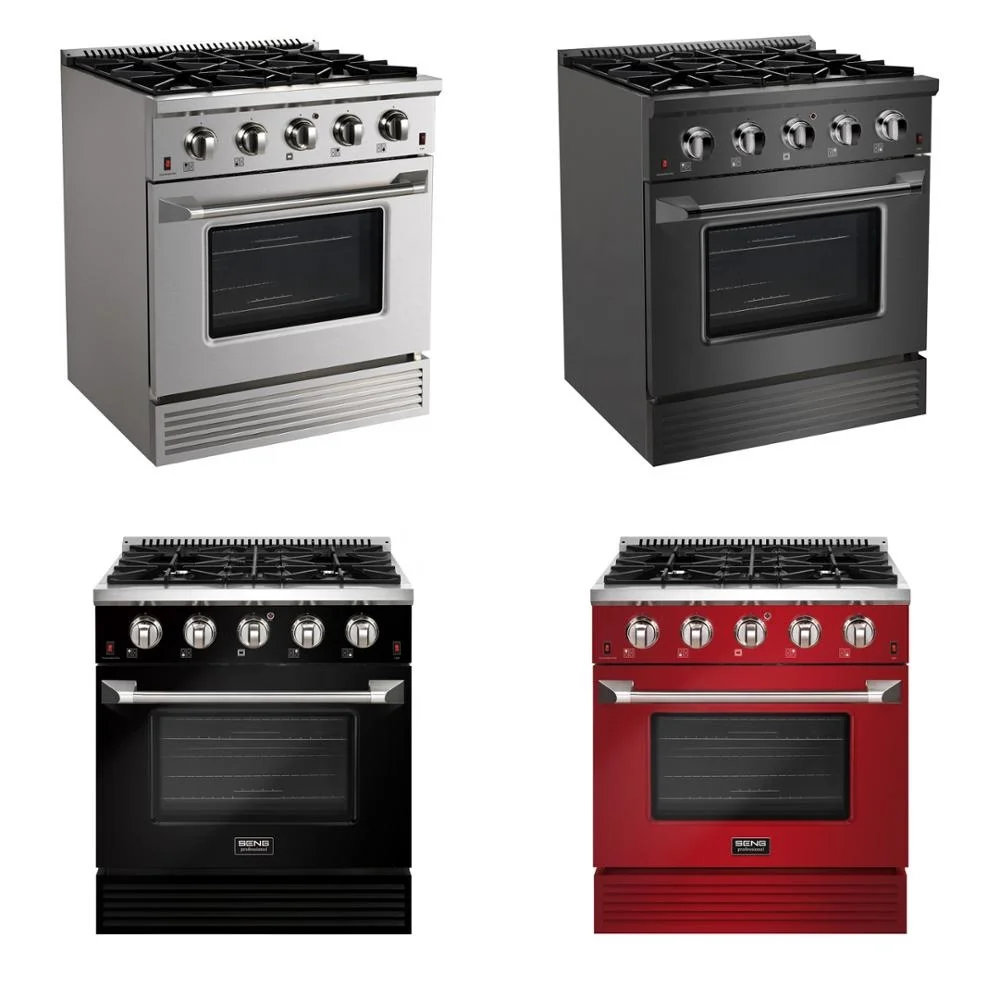 SENG ETL certified 4 burner free standing gas oven
