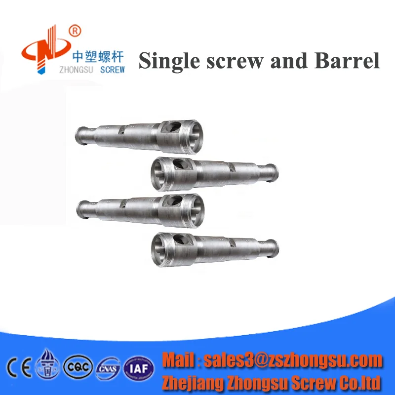 OEM конический двойной винт и цилиндр для ПВХ трубной линии из Китая