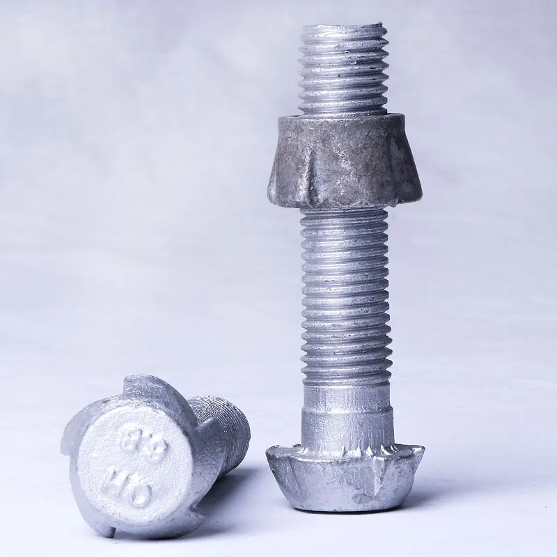 Electric Power Fitting Hot dip galvanizing carbon steel Anti-theft bolt