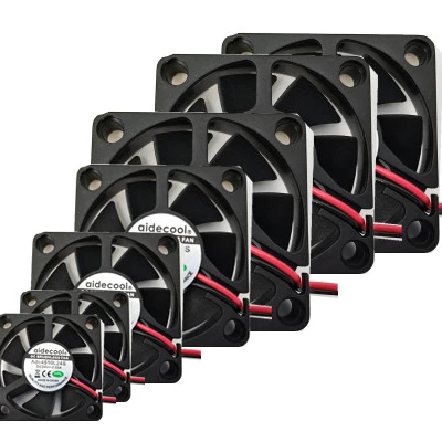 Aidecoolr 40*40*7Mm Small Mini Micro Fan Ventilation Exhaust 12V Brushless Dc Cooling Fan Axial Flow Fan
