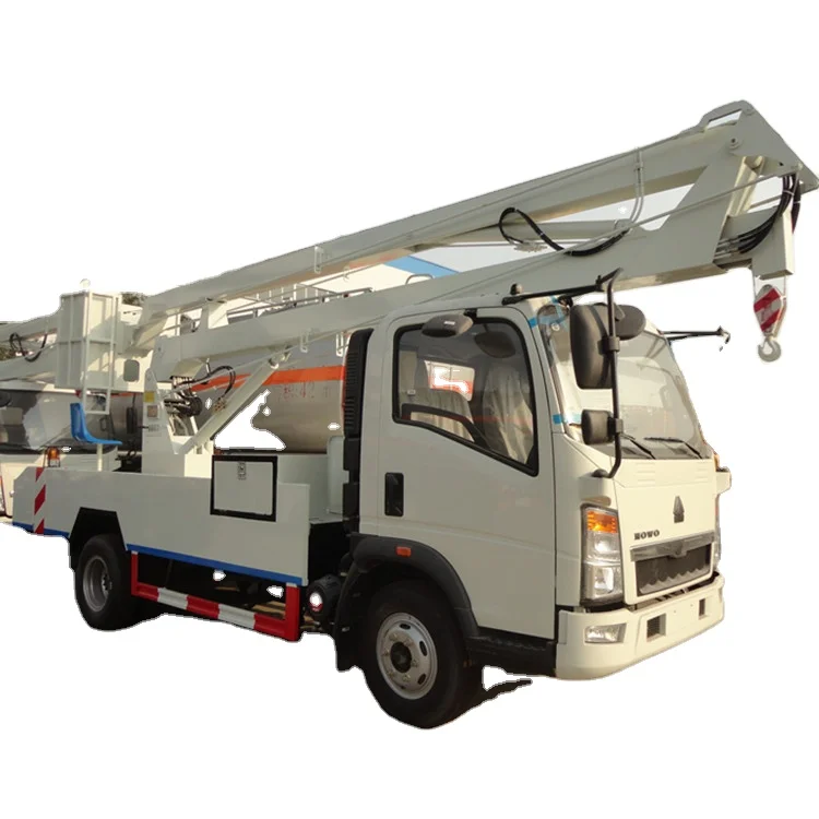  Sinotruk howo 8-24 м Высота воздушной работы платформы arm lift bucket truck для