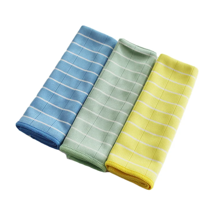 
Promotional 100% bamboo microfiber kitchen cleaning bamboo fiber wash cloth Bamboo glass cleaning cloths window cleaning towel 