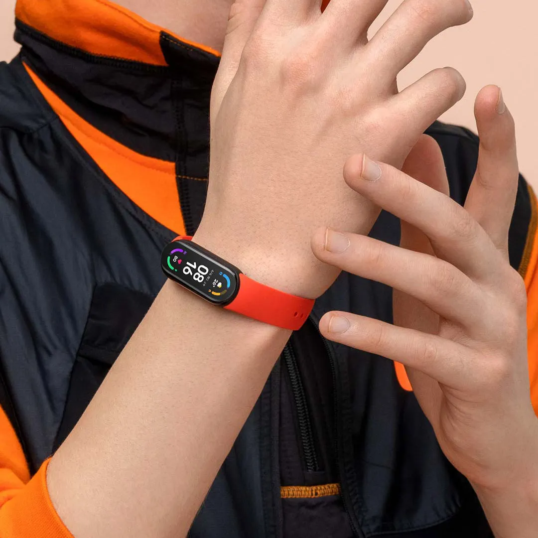 Xiaomi Mi Band 6 Smart Bracelet NFC Wireless Waterproof AMO LED Touch-type full screen Heart Rate Fitness Tracker mi