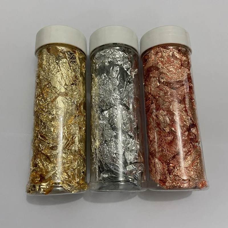 Edible gold leaf sheets 24K cake tools for cake decorations