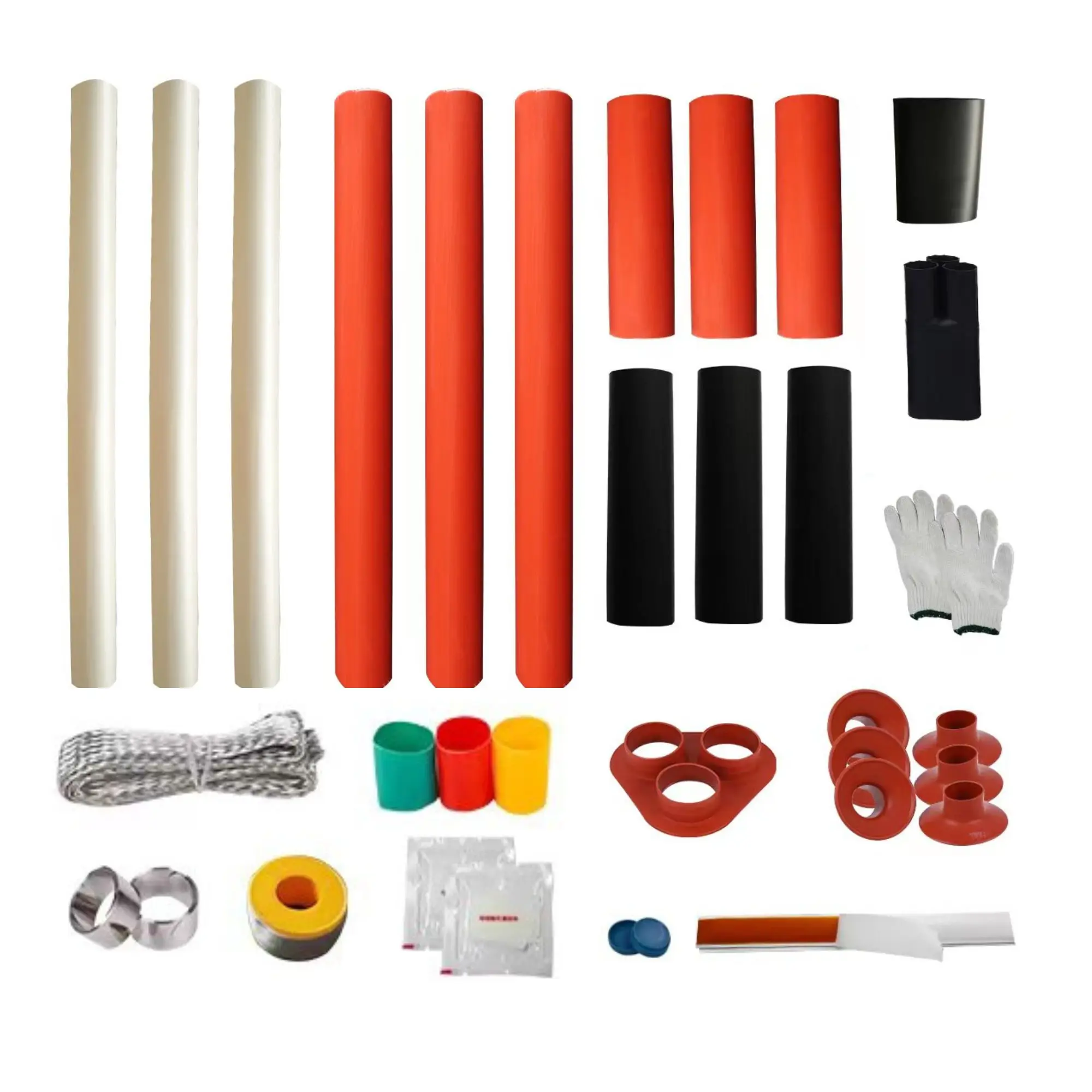 1kv 15kv 20kv 30kv 35kv Class Cold Shrink Terminations And Joints Outdoor Cold Shrink Terminations