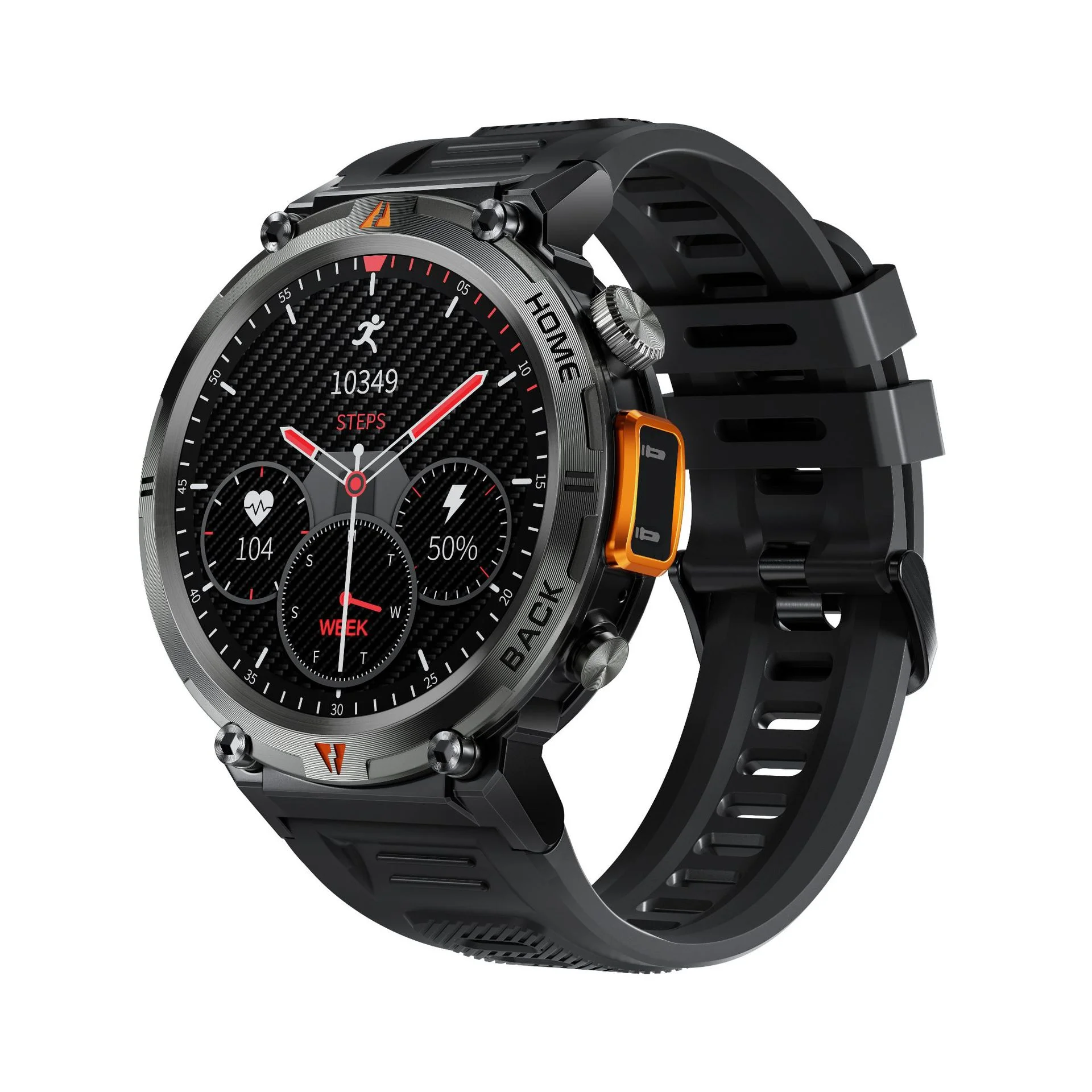 KE3 Cross-border LED flashlight 1.45 screen Bluetooth Phone Watch Heart rate Blood oxygen sleep exercise 3atm