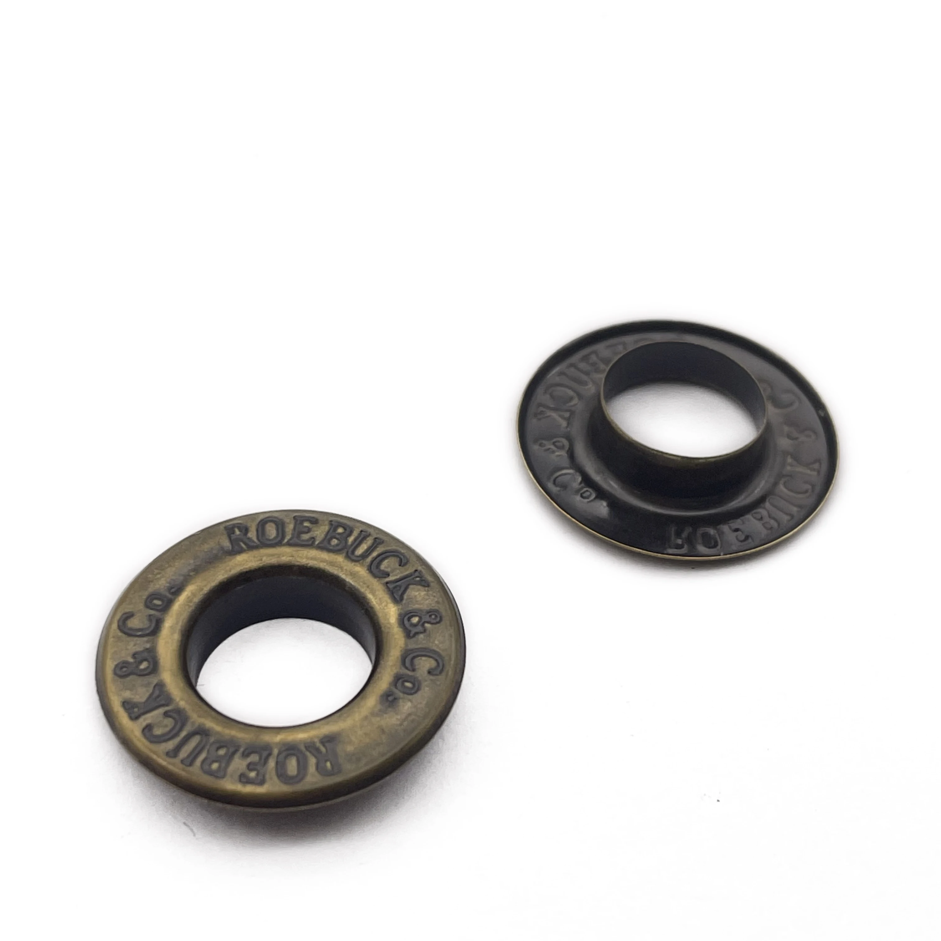 Customized design shoes accessories Anti Brass eyelet for Boots copper material eyelet for shoe