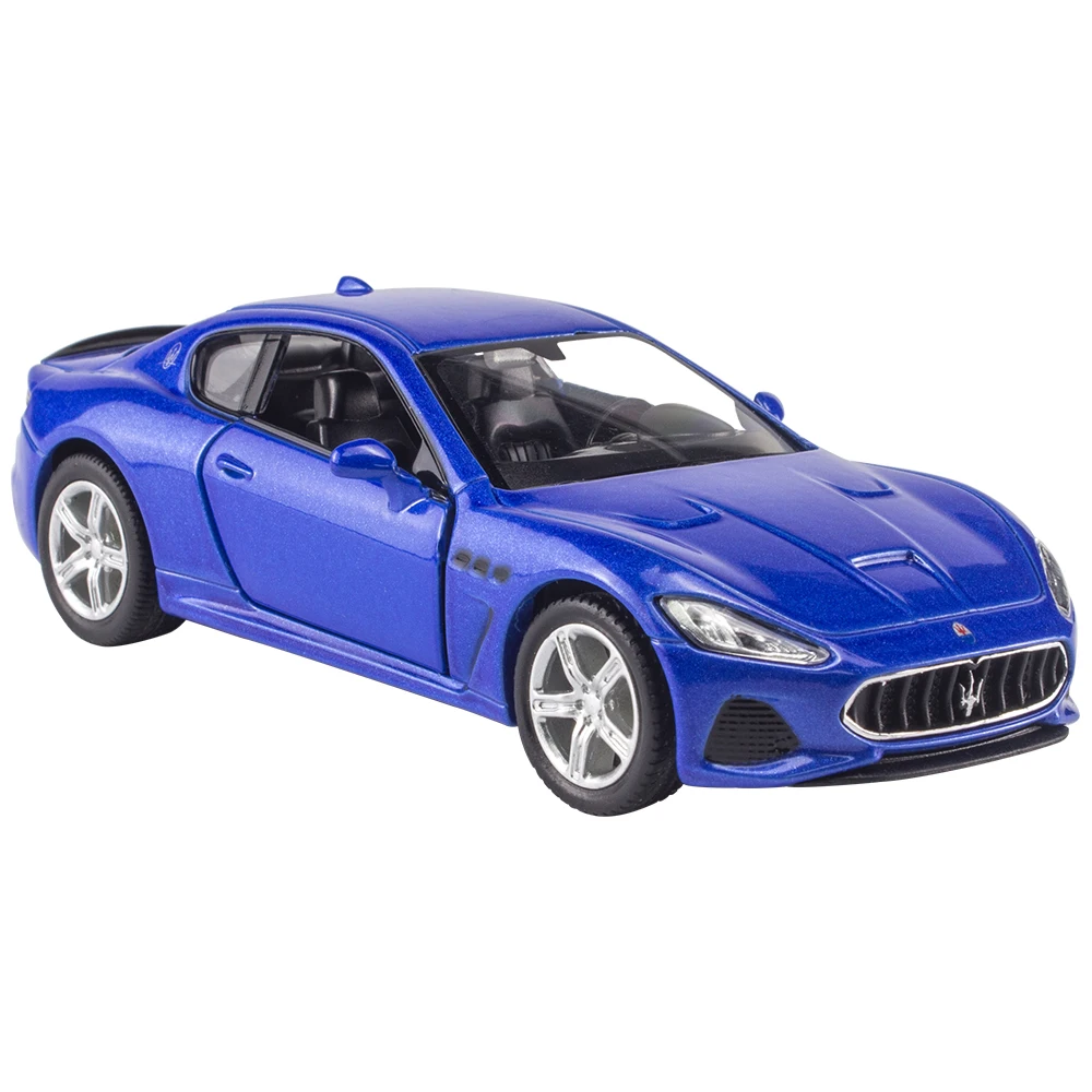 Alloy Car Model 1/36 Diecast Continental GT Pink Sports Car Models Pull Back Diecast Model Car