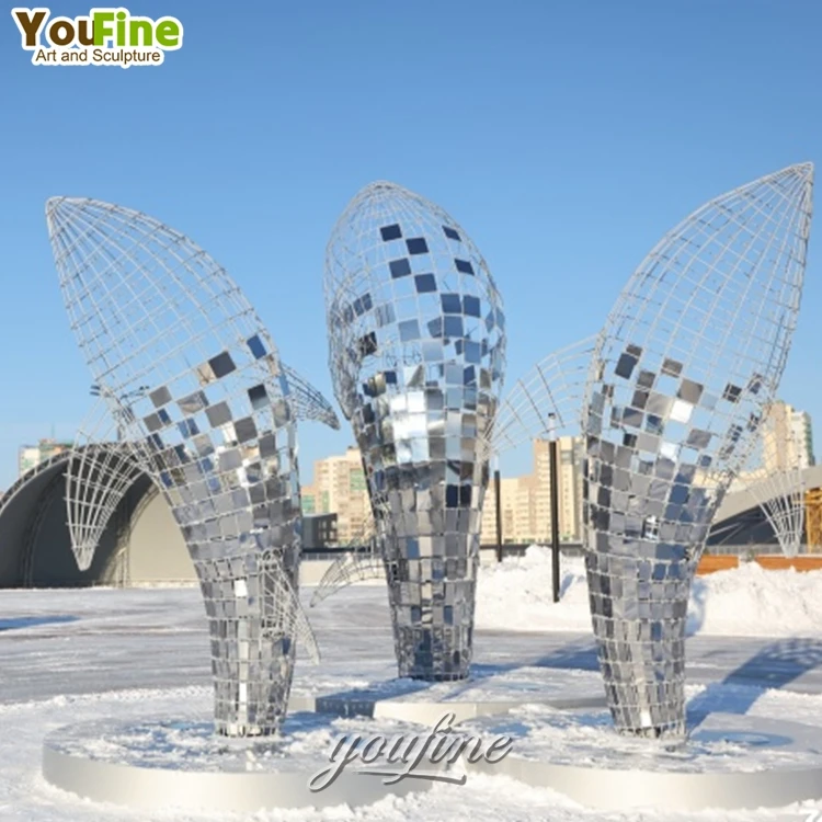 New design stainless steel metal Marlin fish sculpture for sale