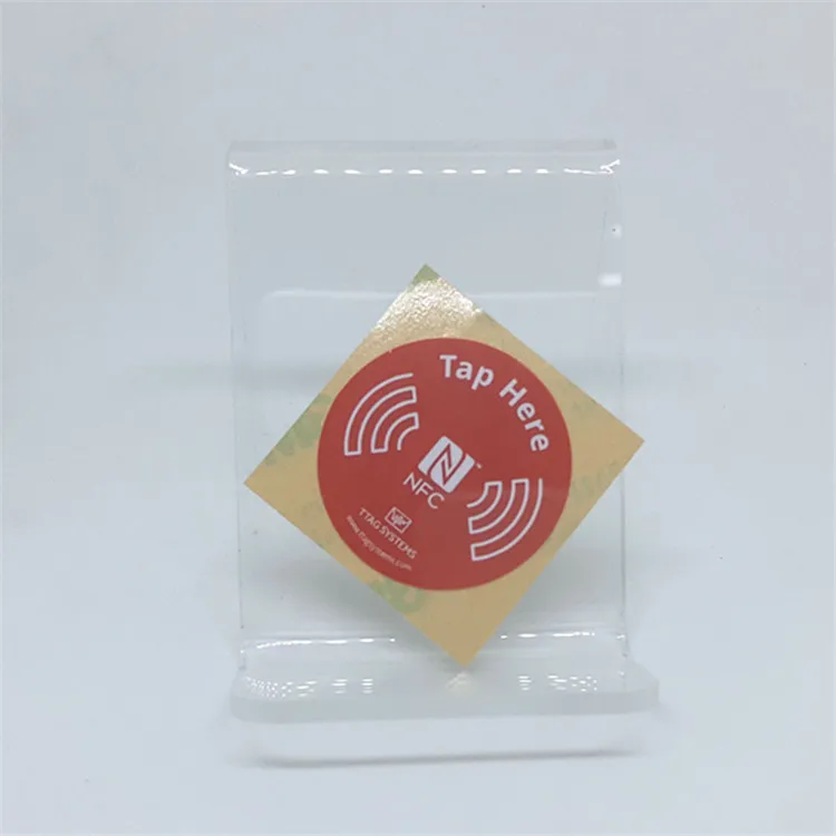 
ISO14443A N-tag213 programmable rfid nfc tag 180bytes sticker NDEF encoding label 