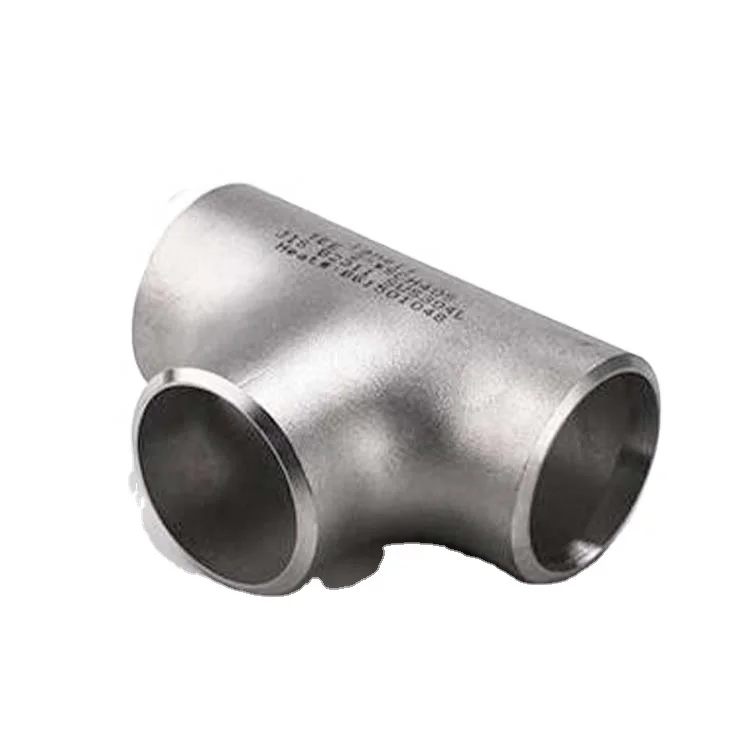 High Quality 304/316 Stainless Steel Tee And Carbon Steel Seamless Tee Premium Pipe Fittings