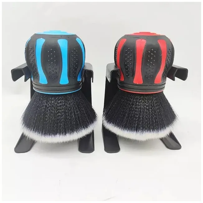 Factory Curveball detailing brush interior cleaning brush  soft bristle car wash brush