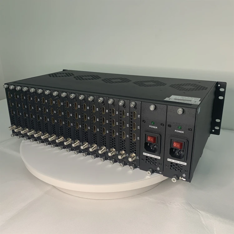  48 канальный HD MI к DVB-C DVB-T ATSC ISDBT дополнительный RF кодировщик