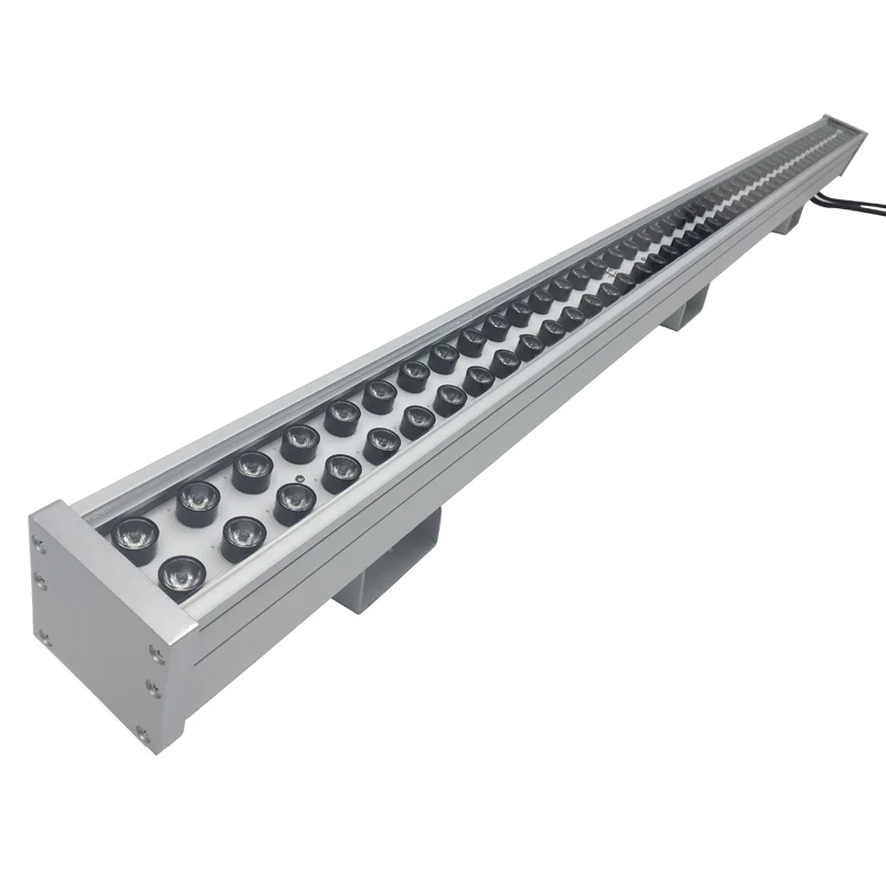 Aluminum 1800mm DMX512/RDM 270W RGBW/Red/Blue/Green Car Wash Tunnel Aluminum led wall washer light