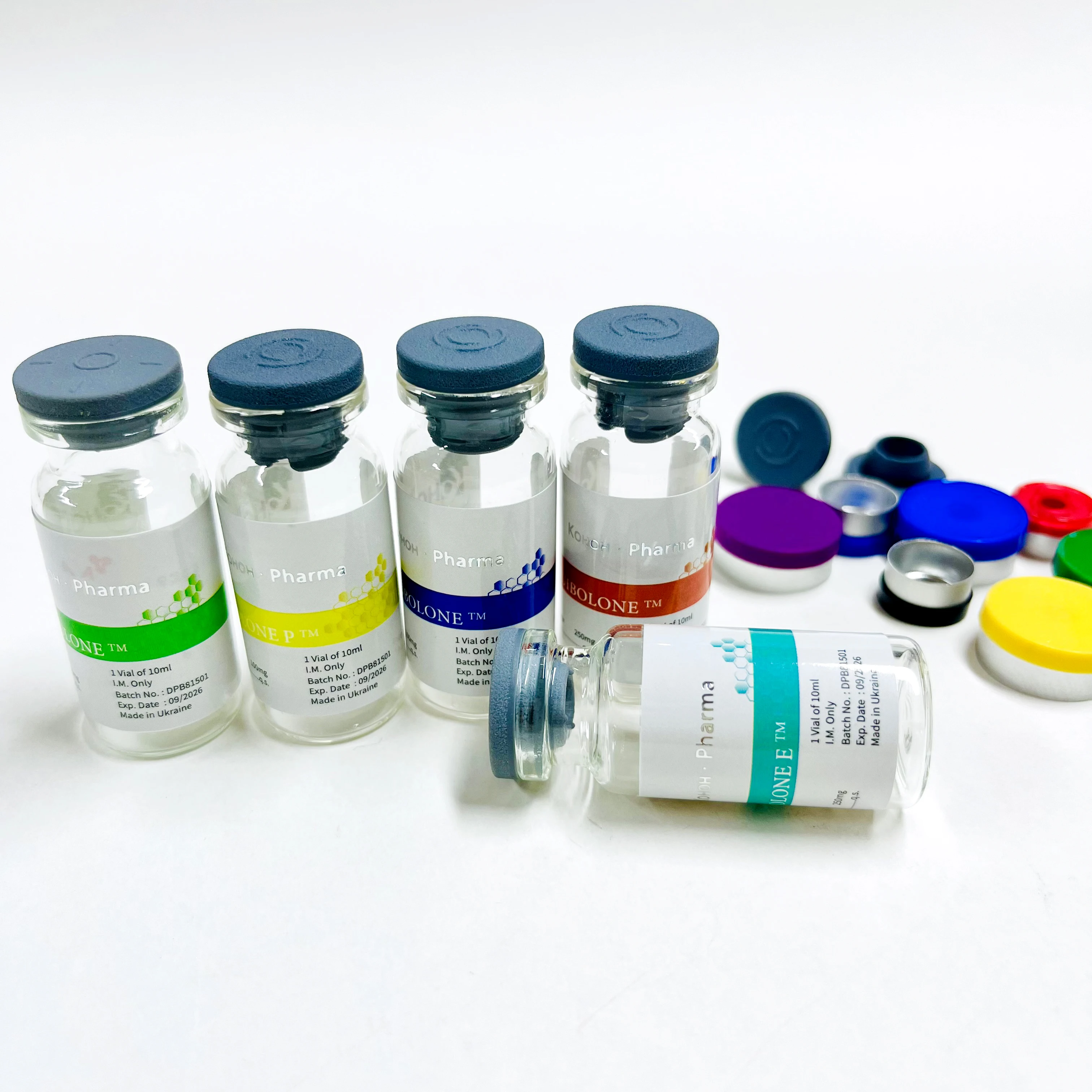 Peptides Bodybuilding Hcg 5000iu Injection Vial Box Packaging Box And Labels
