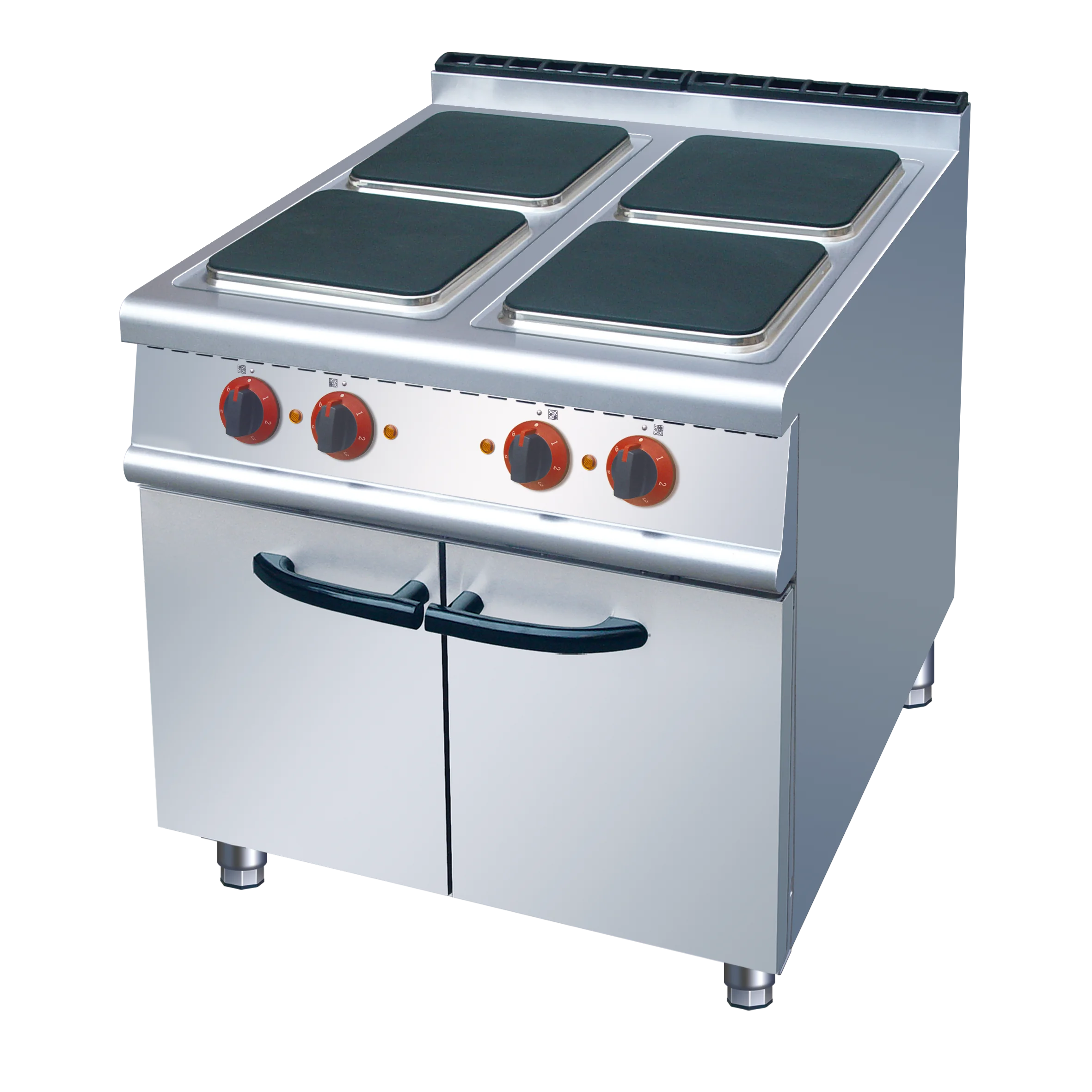 Multifunctional stove oven in one 4 Plates 4000W Electric Cooker with Oven  Electric Cooker with Cabinet for Resrtaurant
