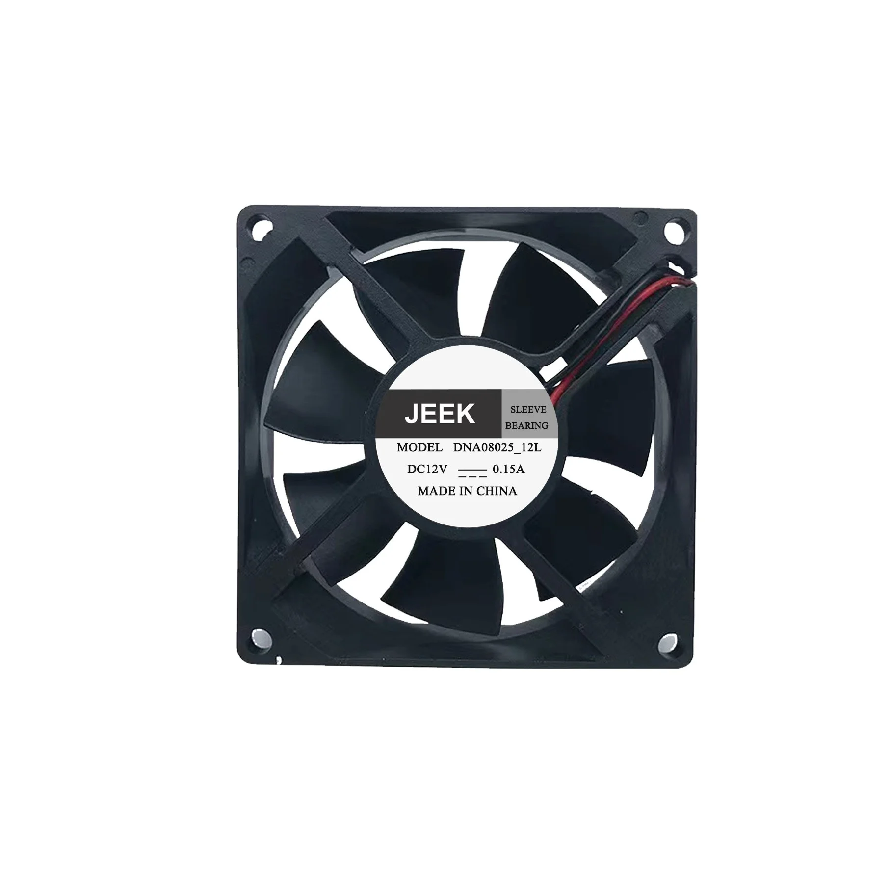 JEEK   Dc 24v 48v 4000rpm 8025 Pwm Control Fan 80x80x25mm 12v Dc Brushless Fan