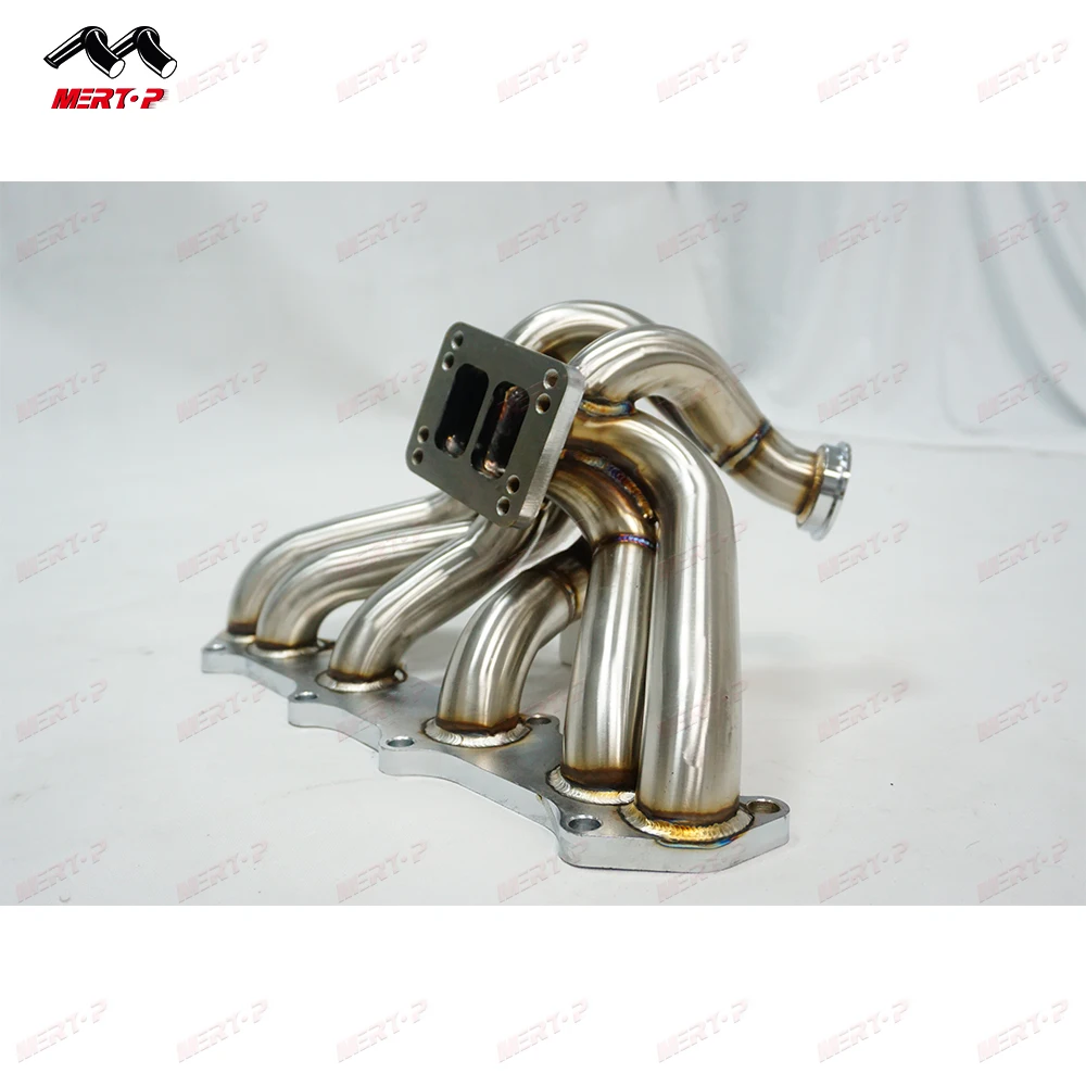 Mertop Racing T3 T4 Twin scroll 3mm steam pipe manifold for Toyota 1JZGTE VVTI