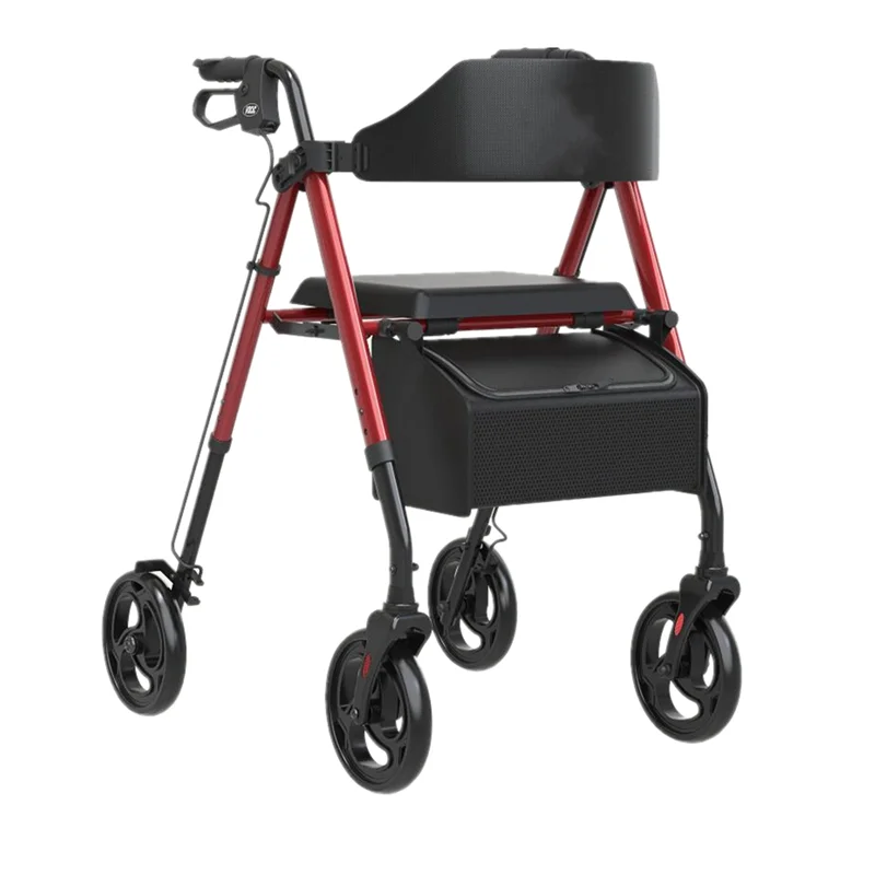 hot product adults rollator walker wheelchair with seat