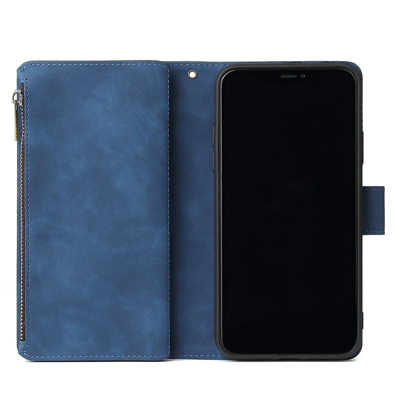 2025 Custom Fit For Fully Enveloped High Quality Pu  Leather  iPhone 8 Plus Phone Case 14Pro 15 Case Protector  Phone Case