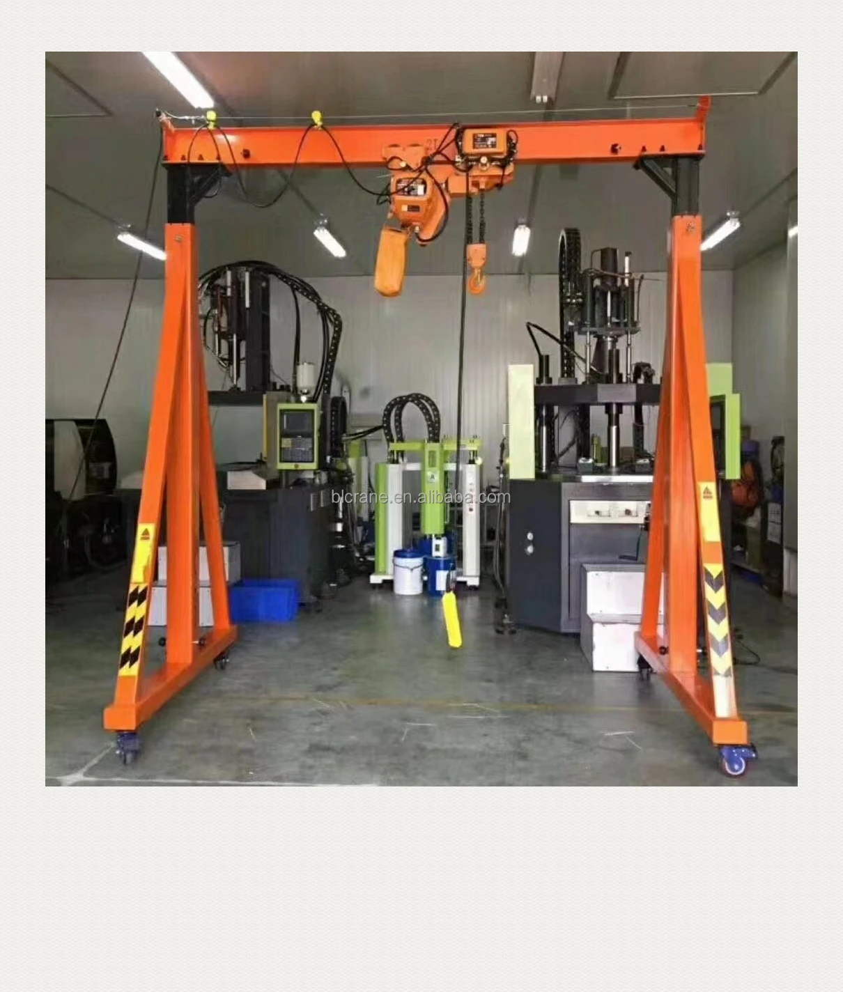 Easy Installation Portable small 4 tons Gantry Crane 3 ton Warehouse Crane Hand Push Type Gantry Crane