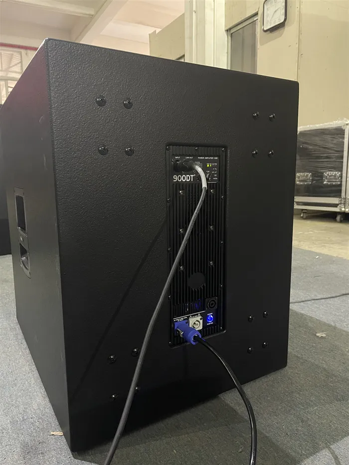 TKG TT15S 600 watt active outdoor professional performance audio single 15 inch subwoofer box audio subwoofer