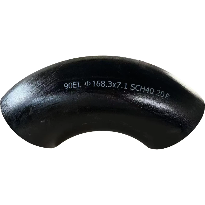 Ansi b16.9 carbon steel seamless butt welded 90 degree Carbon steel elbow pipe fitting 2 inch