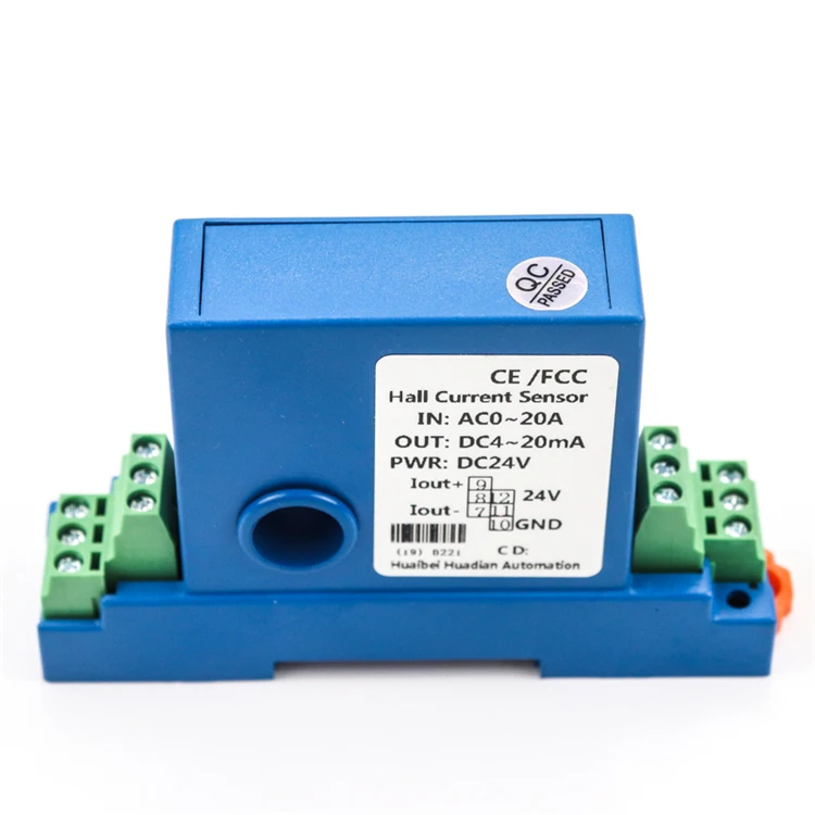 Perforation current sensor current loop transmitter ic ac current switch