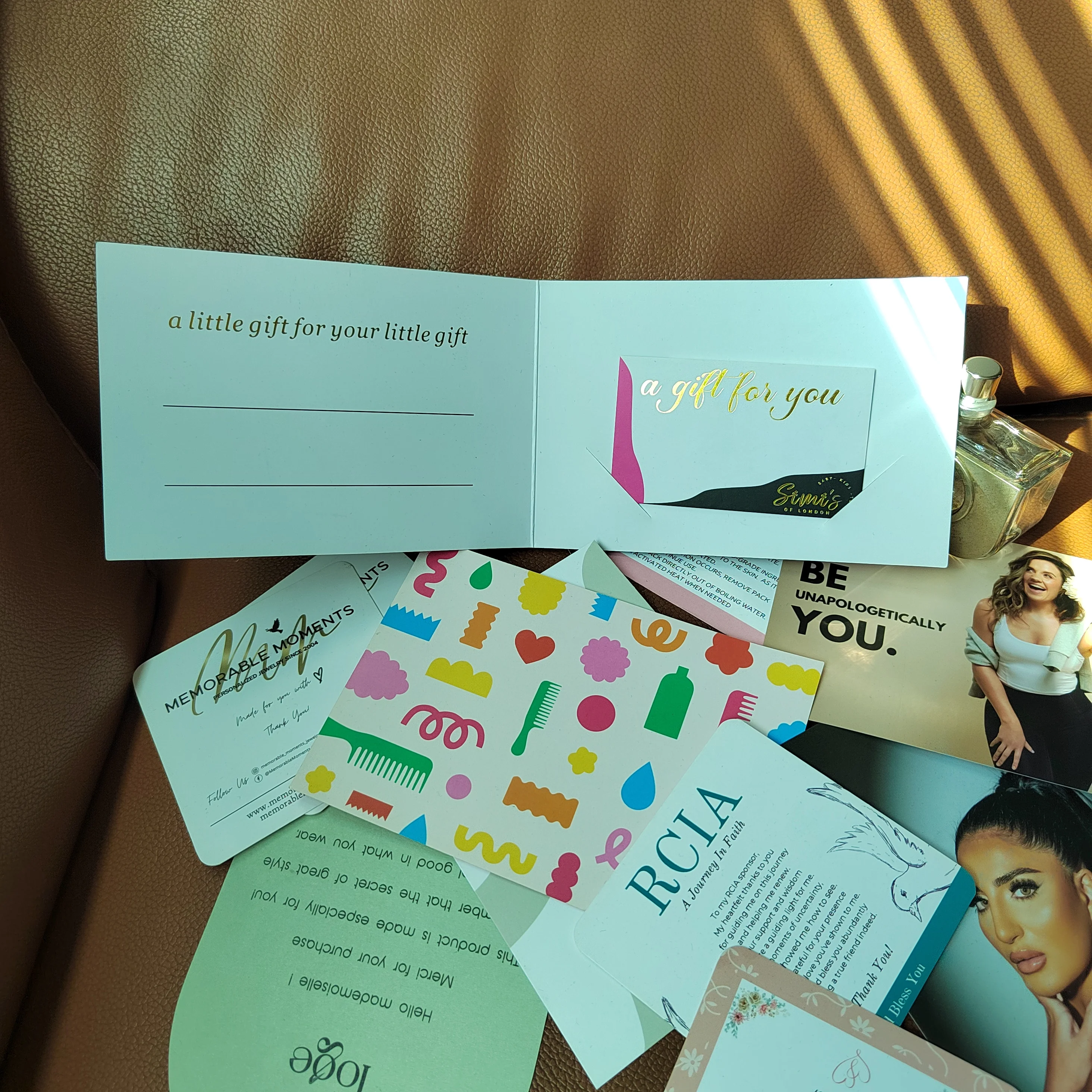 Luxury High Quality Thank You Paper Printing Card Custom Creative Design Gold Embossed Business Cards