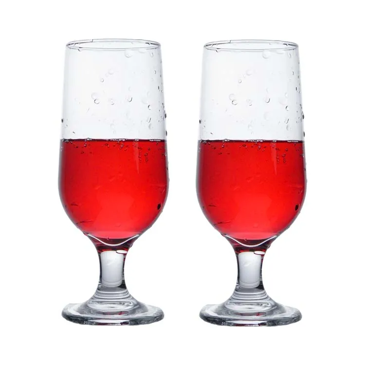 Wholesale Cheap Nice Quality Recyclable Welded Soda Lime Glass 410 ml 17 oz Red Wine Glasses Crystal