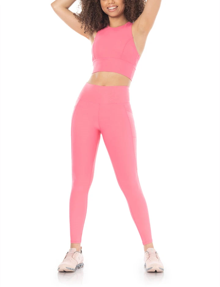 Wholesale Outfit 2 Pieces Sports Gym Fitness Sets Wear Leggings Yoga Set Women Workout Cloths Apparel Manufacturer