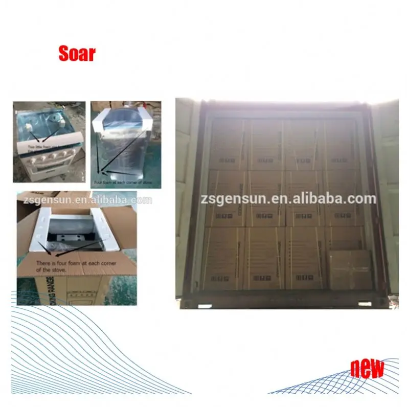 20 дюймов стоящая 3 газовая горелка 1 плита для приготовления пищи и духовка