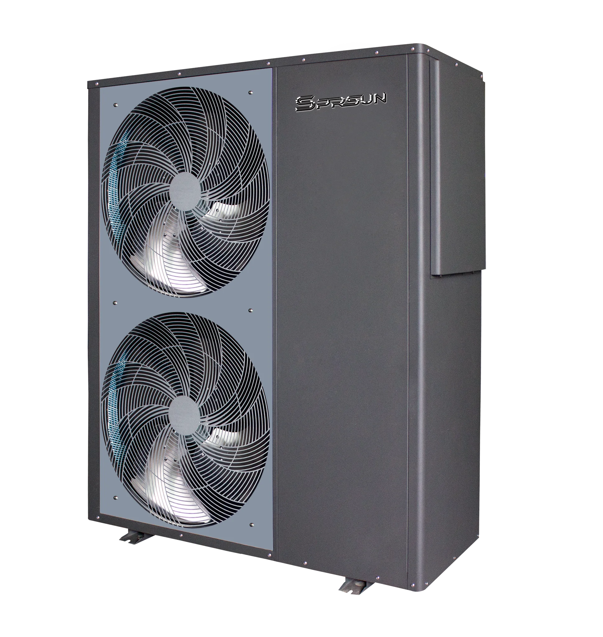 OEM White Stainless Steel High COP DC Inverter air Source Heat Pump 16kw