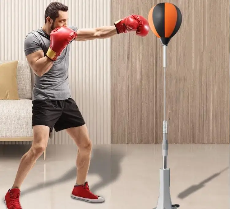 Boxing Reaction Ball Adults Children Speed Ball Decompression Training Equipment Home Sandbag Standing Boxing Ball