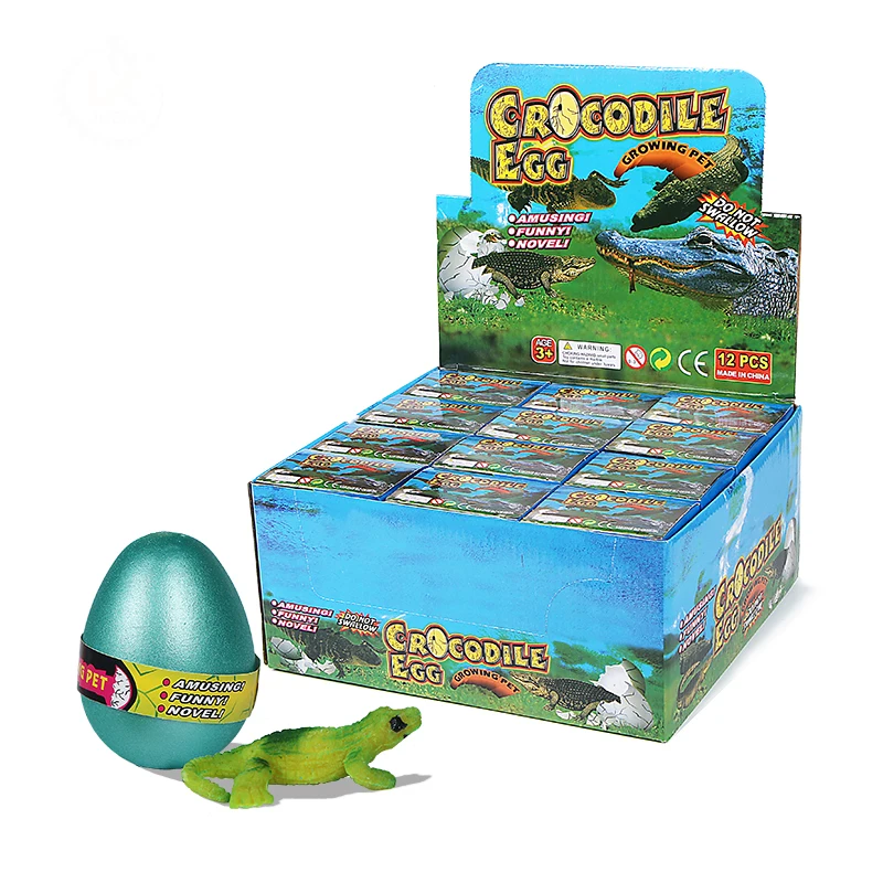 Easter Egg Plastic Water Growing Animals Egg Growing Pet Egg Toy For Kids