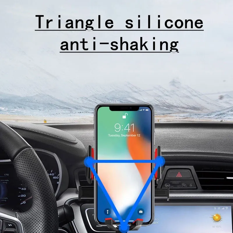 Multifunctional mobile phone holder for automobile suction cup OEM