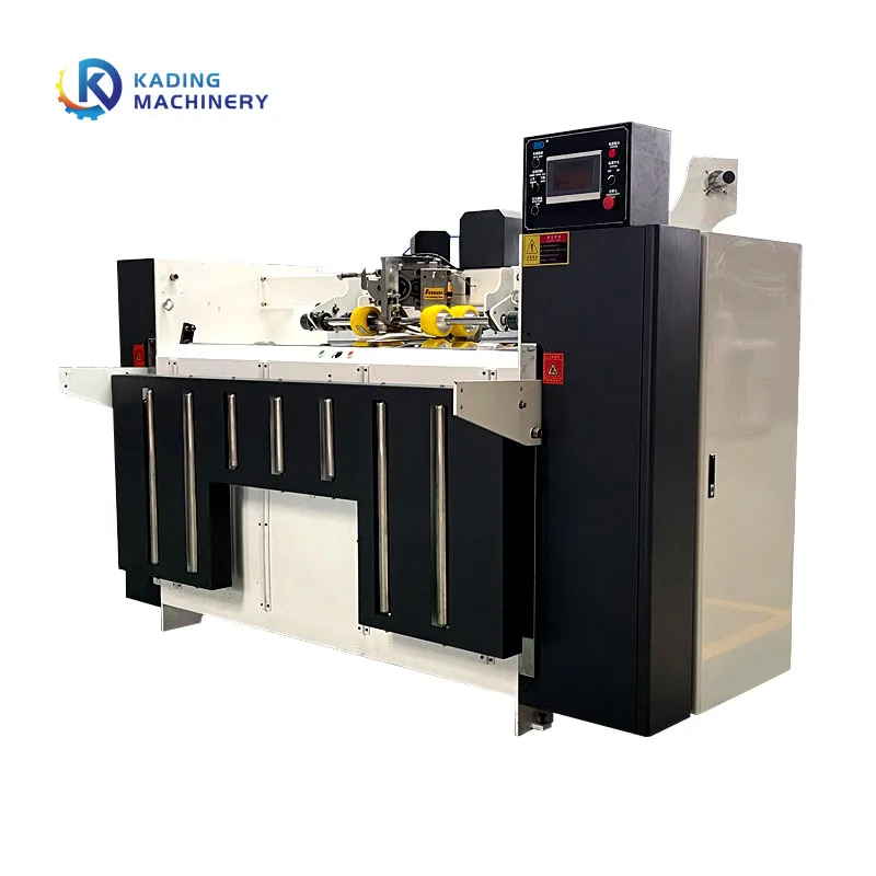 Double Pieces Corrugated Paper Sheet Stitching Machine Semi Auto Carton Nailer Stitching Machine