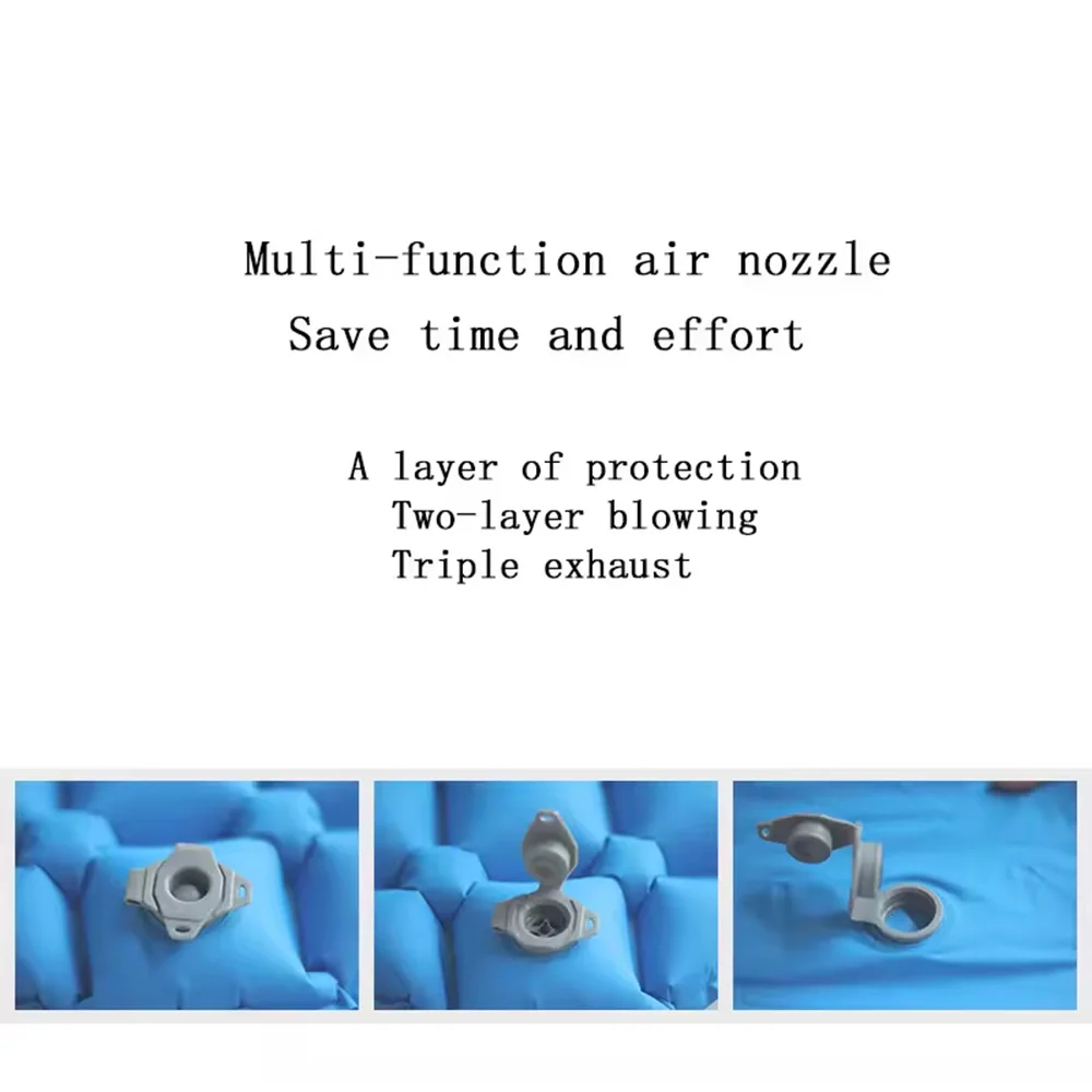 Air Mattress Ultra Light And Inflatable Suitable For Backpacking Hiking Thick Air Cushion Pump Waterproof