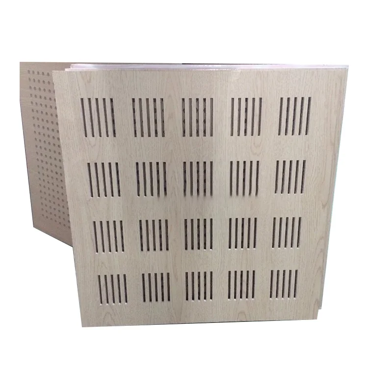 
Factory Sales Wholesale Perforated Acoustic Panel Square Gypsum Board Ceiling 