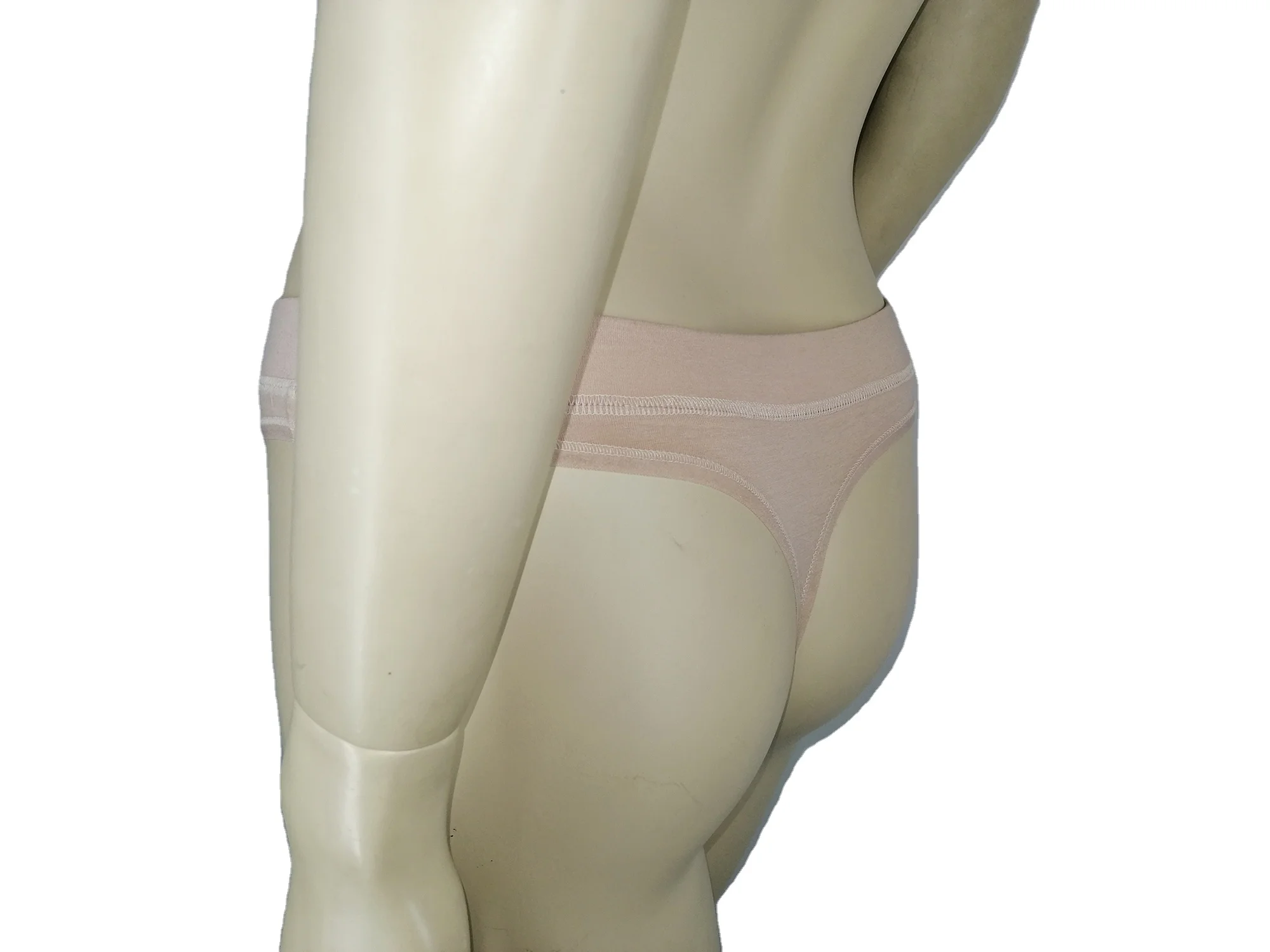 Лидер продаж, дышащие трусики-стринги телесного цвета с низкой посадкой