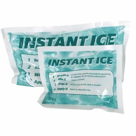  Customized Disposable Leak Proof First Aid Ice Cold Packs Medical Non Toxic Wraps Instant