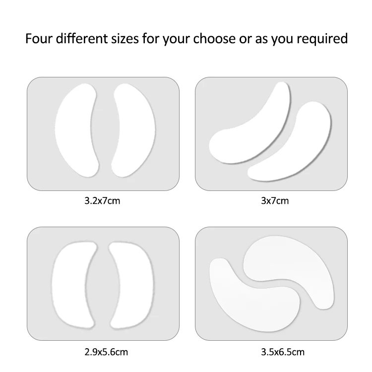 Hot Selling Hydro Gel Lint Free Eyelash Pads Eye Gel Patch