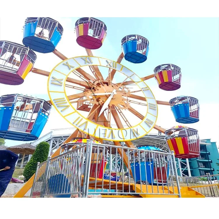 Funfair Rides Attraction Beautiful Amusement Park Wheel Ride For Sale